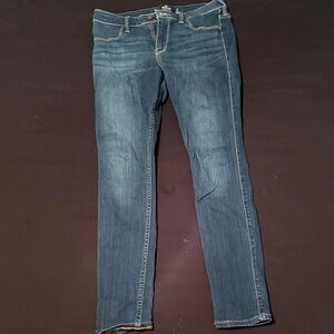 Hollister Dark Blue Mid-Rise Jeans